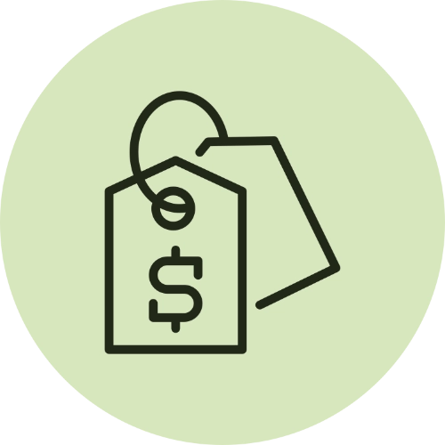 Transparent Pricing Icon